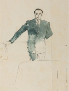 Portrait of Eliot Hodgkin by Cecil Beaton